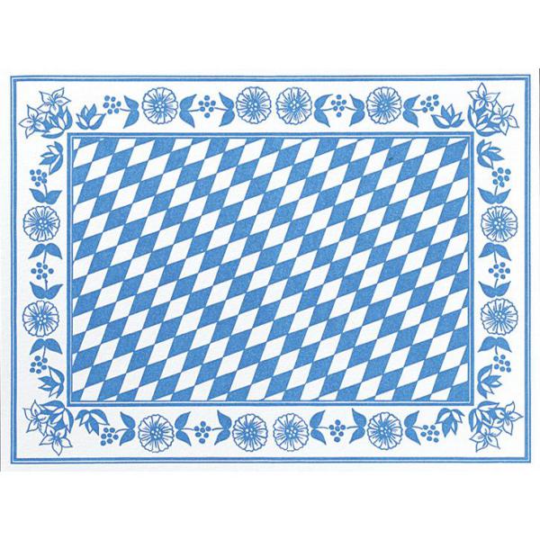Dunicel®-Tischset 30 x 40 cm Bayernraute, 500 Stk/Krt (5 x 100 Stk)