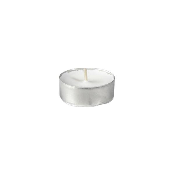 Teelichte, 4 Std. Ø 39 mm 4 Std. Weiß, 600 Stk/Krt (12 x 50 Stk)