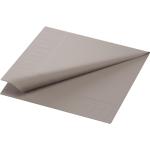 Tissue-Serviette 33 x 33 cm Greige 3-lagig, 1000 Stk/Krt (4 x 250 Stk)