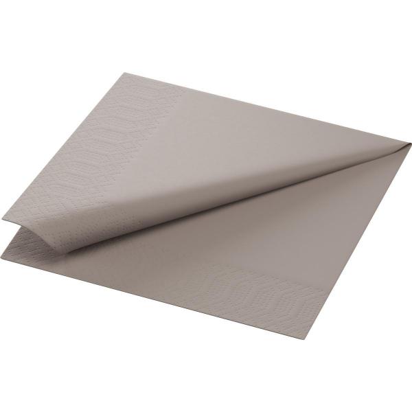 Tissue-Serviette 33 x 33 cm Greige 3-lagig, 1000 Stk/Krt (4 x 250 Stk)