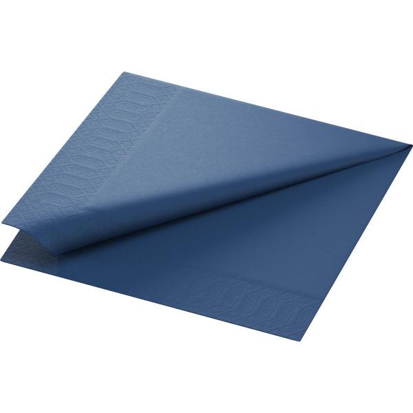 Tissue-Serviette 40 x 40 cm Dunkelblau 3-lagig, 1000 Stk/Krt (4 x 250 Stk)