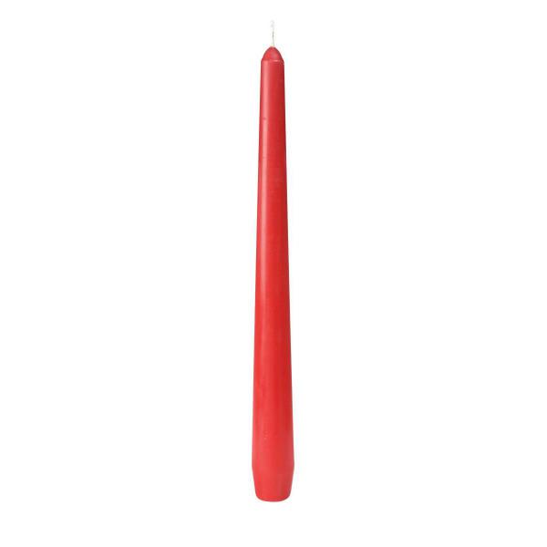 Leuchterkerzen, getaucht 250 x Ø 22 mm 7,5 Std. Rot, 100 Stk/Krt (2 x 50 Stk)