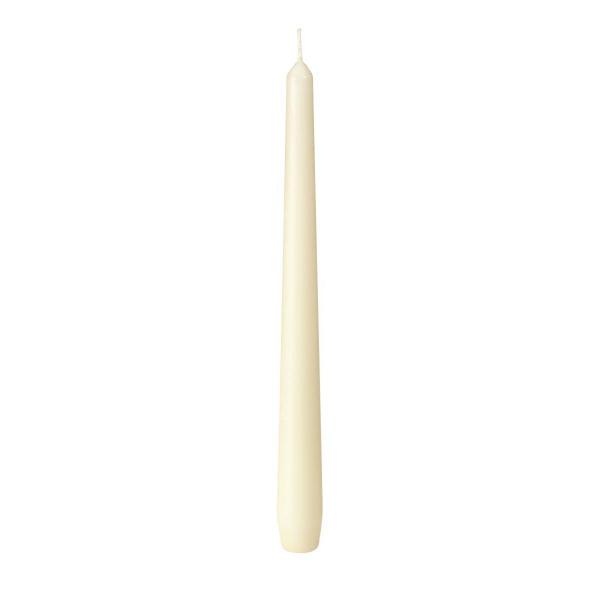 Leuchterkerzen, getaucht 250 x Ø 22 mm 7,5 Std. Cream, 100 Stk/Krt (2 x 50 Stk)