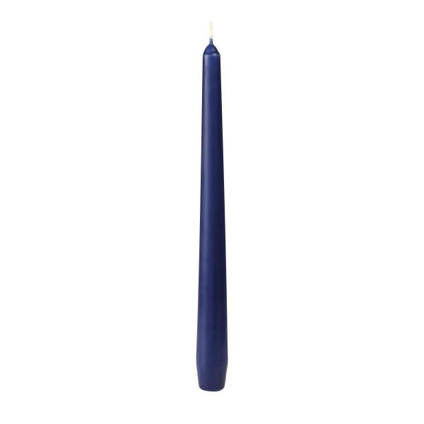 Leuchterkerzen, getaucht 250 x Ø 22 mm 7,5 Std. Dunkelblau, 100 Stk/Krt (2 x 50 Stk)