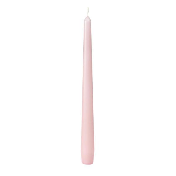 Leuchterkerzen, getaucht 250 x Ø 22 mm 7,5 Std. Mellow Rose, 100 Stk/Krt (2 x 50 Stk)