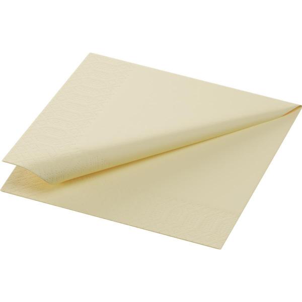 Tissue-Serviette 24 x 24 cm Cream 3-lagig, 2000 Stk/Krt (8 x 250 Stk)