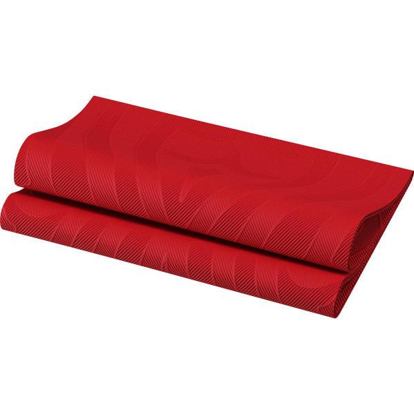 Duni Elegance®-Serviette Lily 40 x 40 cm Rot, 240 Stk/Krt (6 x 40 Stk)