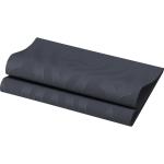 Duni Elegance®-Serviette Lily 48 x 48 cm Schwarz, 240 Stk/Krt (6 x 40 Stk)