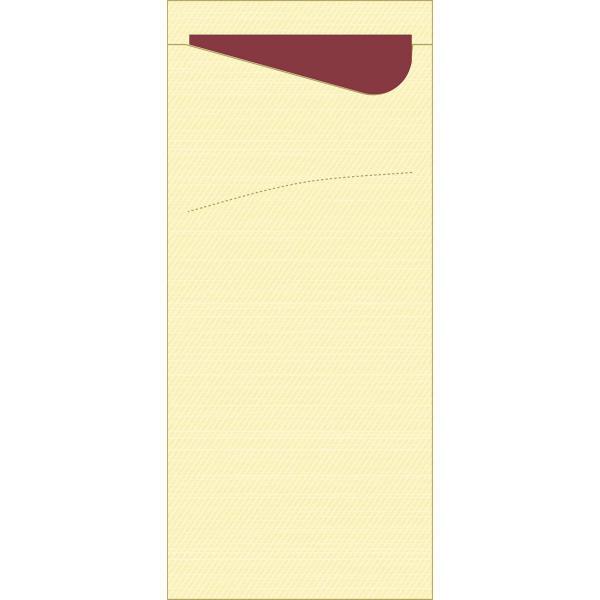 Duni Sacchetto® Tissue 8,5 x 19 cm Cream, 500 Stk/Krt (5 x 100 Stk)