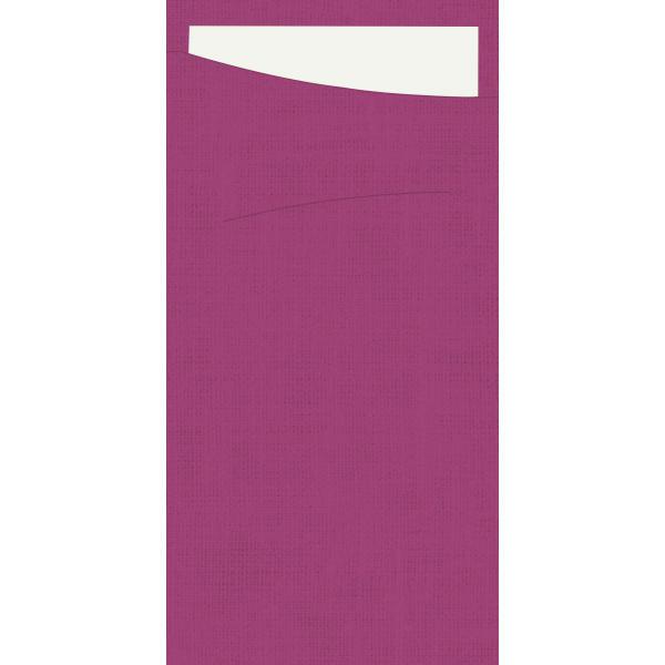 Duni Sacchetto® Dunisoft® 11,5 x 23 cm Fuchsia, 240 Stk/Krt (4 x 60 Stk)