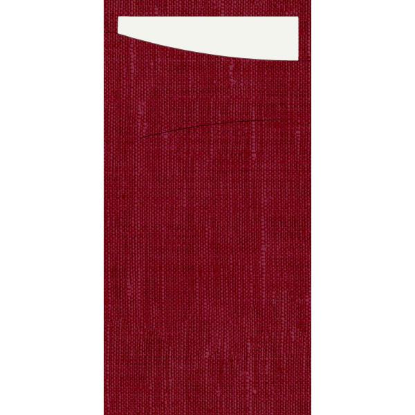 Duni Sacchetto Dunisoft 11,5 x 23 cm Bordeaux, 240 Stk/Krt (4 x 60 Stk)