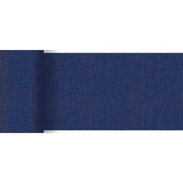 Dunicel®-Tischläufer 0,15 x 20 m Linnea Dark Blue, 6 Stk/Krt (6 x 1 Stk)