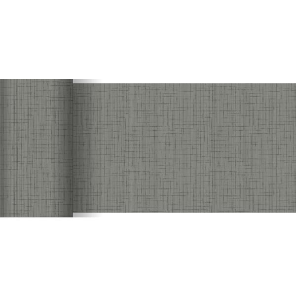Dunicel®-Tischläufer 0,15 x 20 m Linnea Granite Grey, 6 Stk/Krt (6 x 1 Stk)