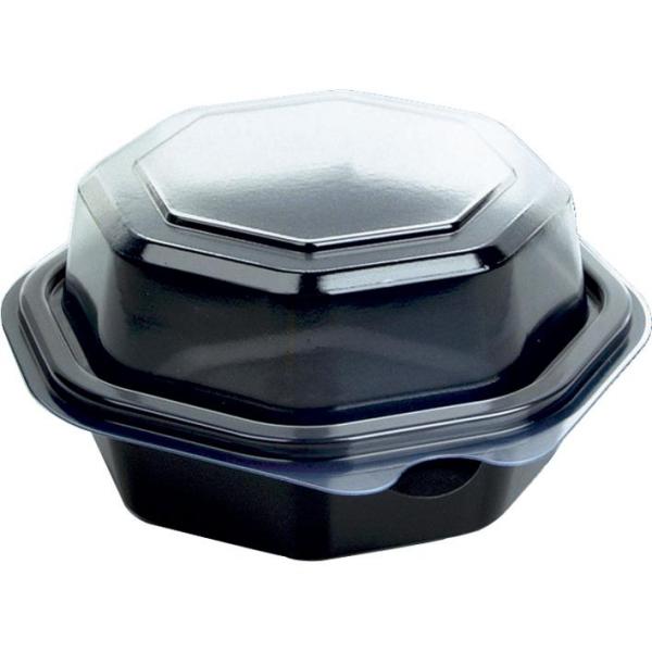 Octaview® (C&C Packung mit 866013) 118 x 118 x 60 mm Schwarz ungeteilt, 280 Stk/Krt (8 x 35 Stk)
