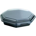 Octaview® (C&C Packung mit 127766) 230 x 230 x 50 mm Schwarz ungeteilt, 140 Stk/Krt (4 x 35 Stk)
