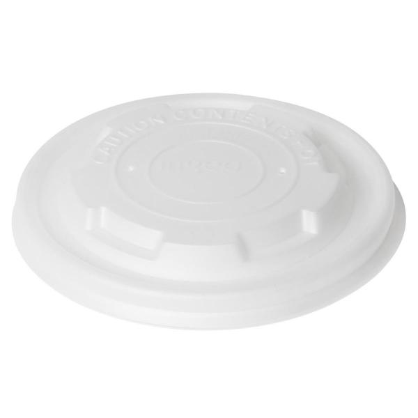 CPLA Deckel für 170732 250 ml Weiß, 800 Stk/Krt (16 x 50 Stk)