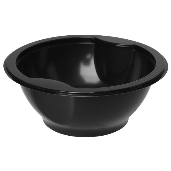 Multi-Schale 153 x 153 x 60 mm Schwarz ungeteilt, 480 Stk/Krt (1 x 480 Stk)