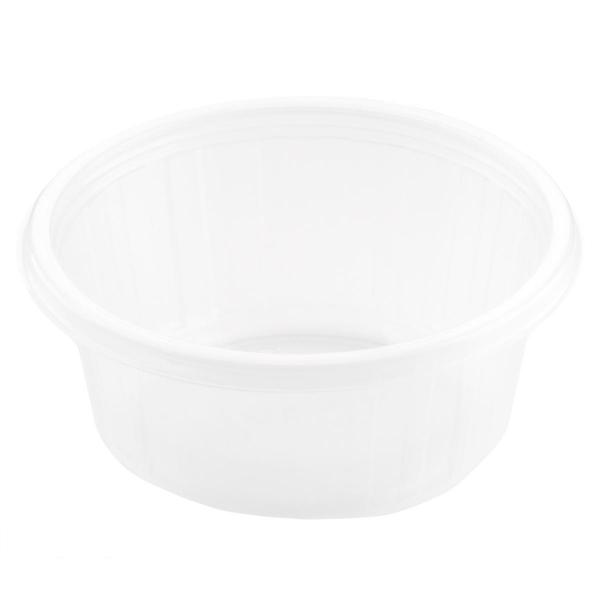 Fixpack® rund 200 ml Transparent ungeteilt, 700 Stk/Krt (14 x 50 Stk)