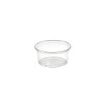 Delipack rund 250 ml Transparent ungeteilt, 1000 Stk/Krt (20 x 50 Stk)
