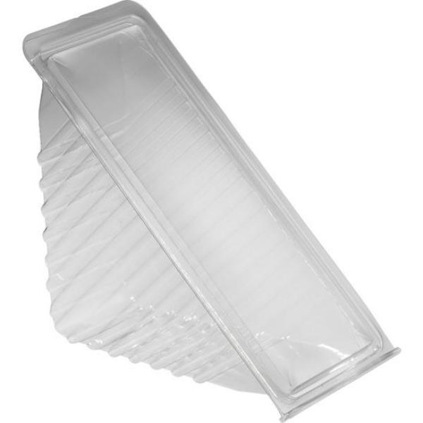 Sandwichbox, doppelt 160 x 85 x 65 mm Transparent ungeteilt, 500 Stk/Krt (1 x 500 Stk)