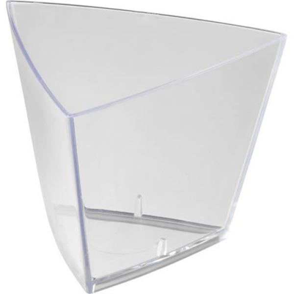Tri 54 x 54 x 45 mm Transparent ungeteilt, 540 Stk/Krt (6 x 90 Stk)