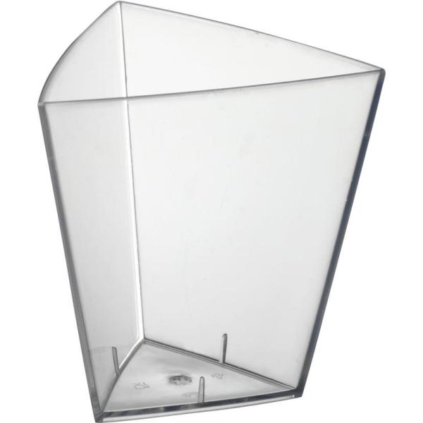 Tri, groß 11 cl Transparent ungeteilt, 324 Stk/Krt (6 x 54 Stk)