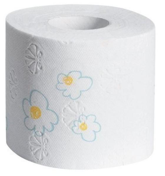 Toilettenpapier Paloma Dekor, 3lagig, 10 x 150 Blatt