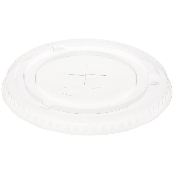 Flacher Deckel mit Öffnung für 188001/188002 27/36 cl Transparent, 960 Stk/Krt (16 x 60 Stk)