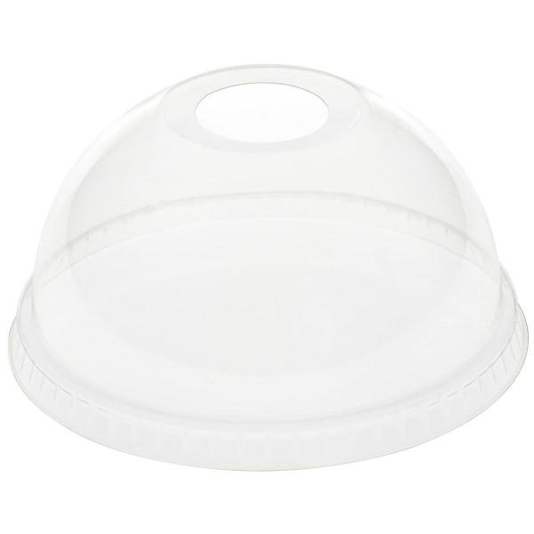 Kuppeldeckel mit Öffnung für 188004 - 6 41/47/59 cl Transparent, 1000 Stk/Krt (20 x 50 Stk)