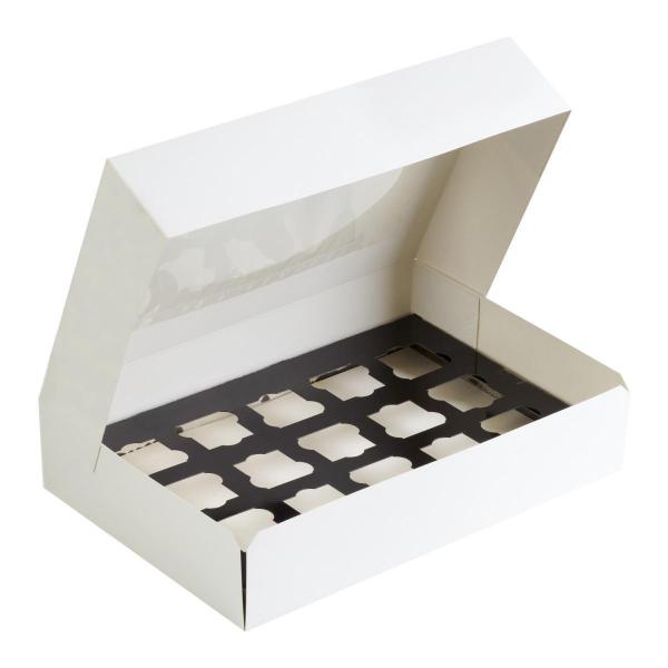 Catering-Transportbox S 360 x 250 x 80 mm Weiß, 100 Stk/Krt (10 x 10 Stk)
