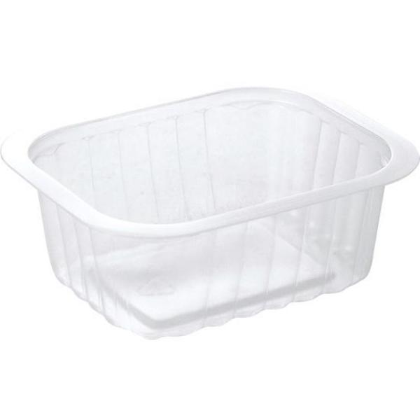 PP-Schälchen 138 x 114 x 53 mm Transparent ungeteilt, 300 Stk/Krt (1 x 300 Stk)