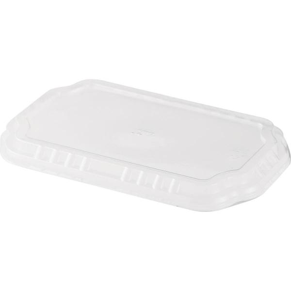 Deckel für PP-Schalen Take-Away 256 x 163 x 12 mm Transparent, 246 Stk/Krt (1 x 246 Stk)
