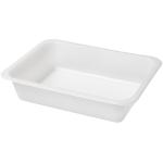 Siegelschale Caterline 227 x 178 x 50 mm Weiß ungeteilt, 216 Stk/Krt (1 x 216 Stk)