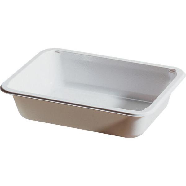 CPET-Take-Away klein 171 x 127 x 35 mm Weiß ungeteilt, 900 Stk/Krt (1 x 900 Stk)