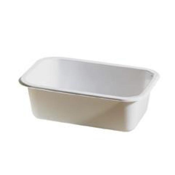 CPET-Take-Away klein 188 x 119 x 54 mm Weiß ungeteilt, 480 Stk/Krt (1 x 480 Stk)
