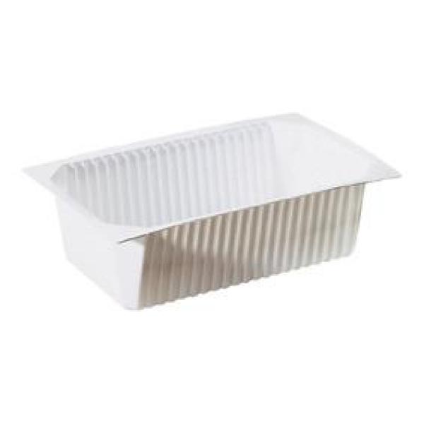 PP-Schale 1/4 GN 265 x 162 x 70 mm Weiß ungeteilt, 150 Stk/Krt (1 x 150 Stk)