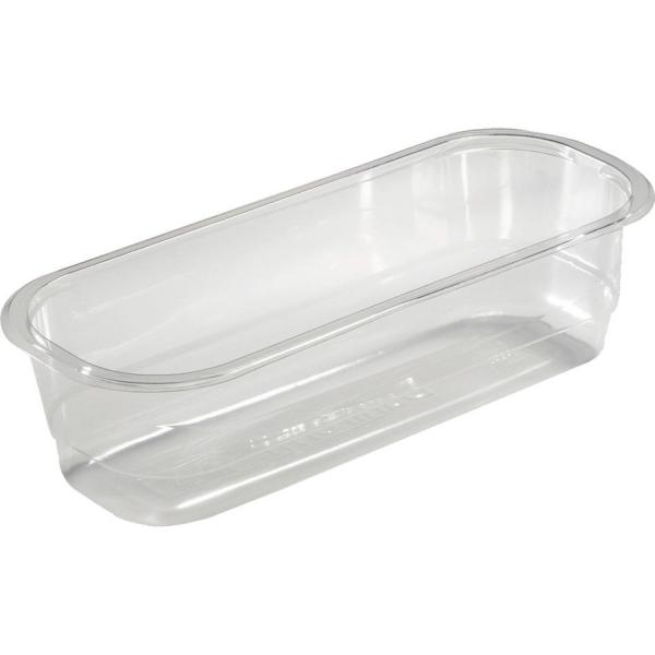 APET-Schale 260 x 110 x 68 mm Transparent ungeteilt, 350 Stk/Krt (1 x 350 Stk)