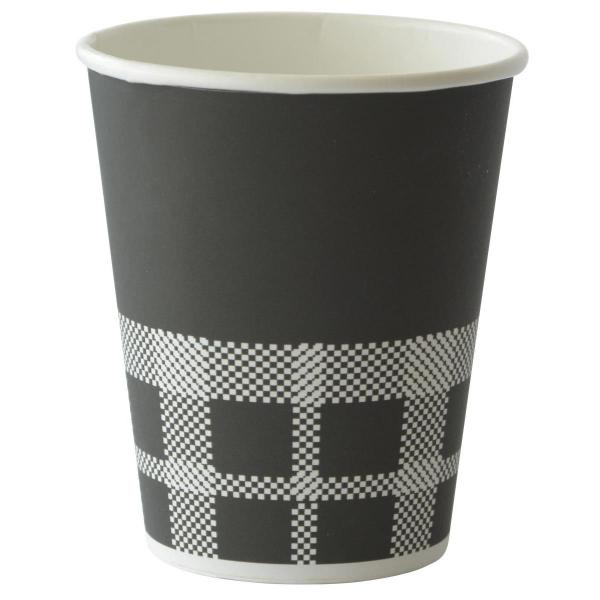 Becher Izza schwarz 24 cl Weiß, 800 Stk/Krt (20 x 40 Stk)