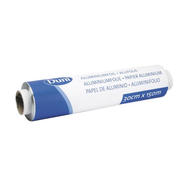 Aluminiumfolie, Nachfüllrolle 0,45 x 150 m, 14my Silber, 3 Stk/Krt (3 x 1 Stk)