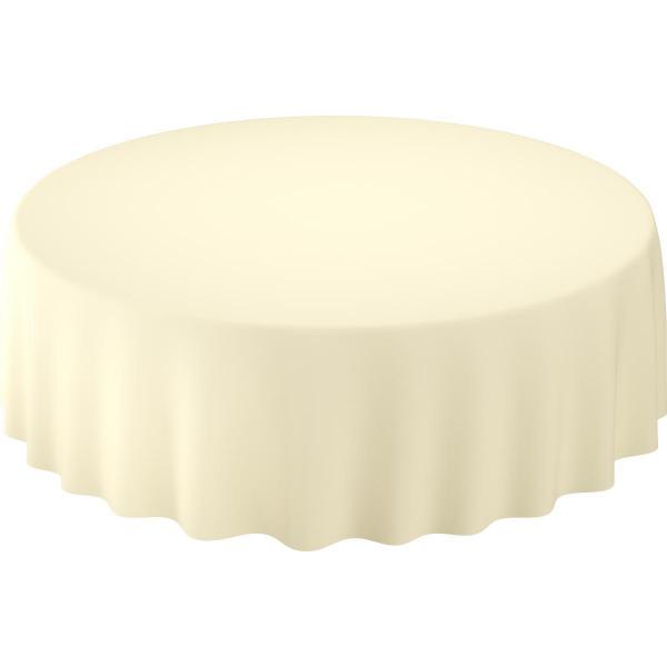 Evolin®-Tischdecke rund Ø 240 cm Cream, 10 Stk/Krt (1 x 10 Stk)
