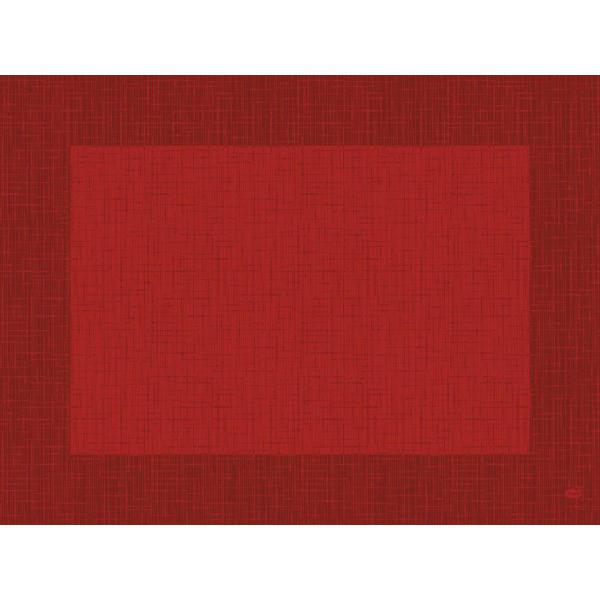 Dunicel®-Tischset 30 x 40 cm Linnea Red, 500 Stk/Krt (5 x 100 Stk)