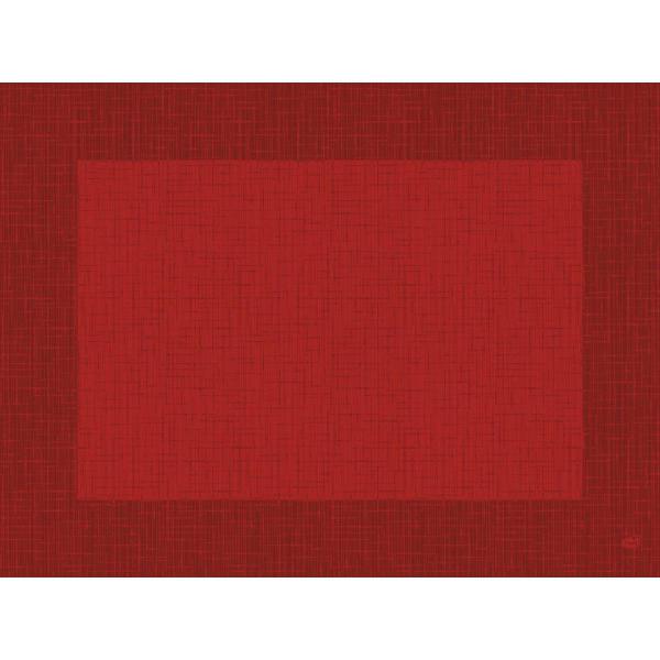 Dunicel®-Tischset 30 x 40 cm Linnea Red, 500 Stk/Krt (1 x 500 Stk)
