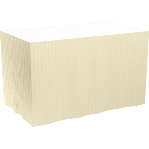 Dunicel®-Skirtings 0,72 x 4 m Cream, 5 Stk/Krt (5 x 1 Stk)