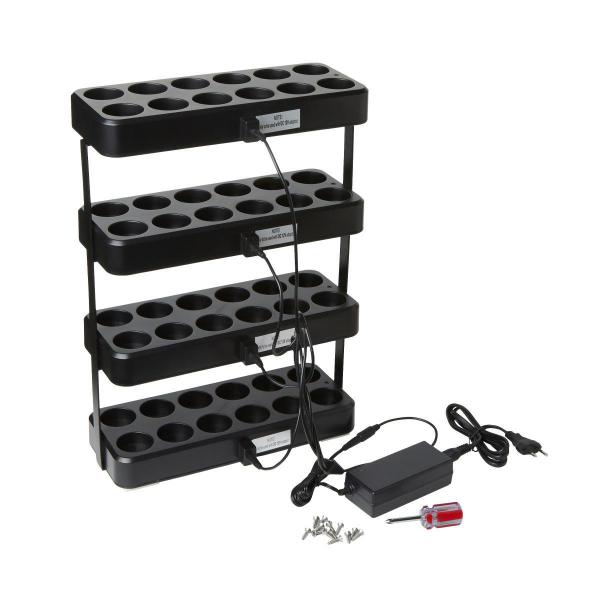 LED-Ladestation 305 x 124 x 430 mm Schwarz, 1 Stk/Krt (1 x 1 Stk)