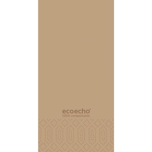 Tissue-Serviette 40 x 40 cm eco Brown 3-lagig, 1250 Stk/Krt (5 x 250 Stk)