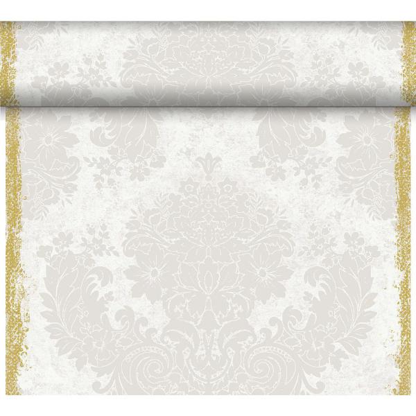 Dunicel® Tête-à-Tête-Tischläufer 0,4 x 24 m Royal White, 4 Stk/Krt (4 x 1 Stk)