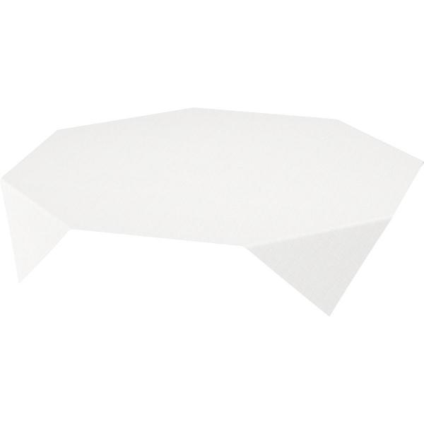 Dunisilk®-Mitteldecke 84 x 84 cm Linnea White, 100 Stk/Krt (5 x 20 Stk)