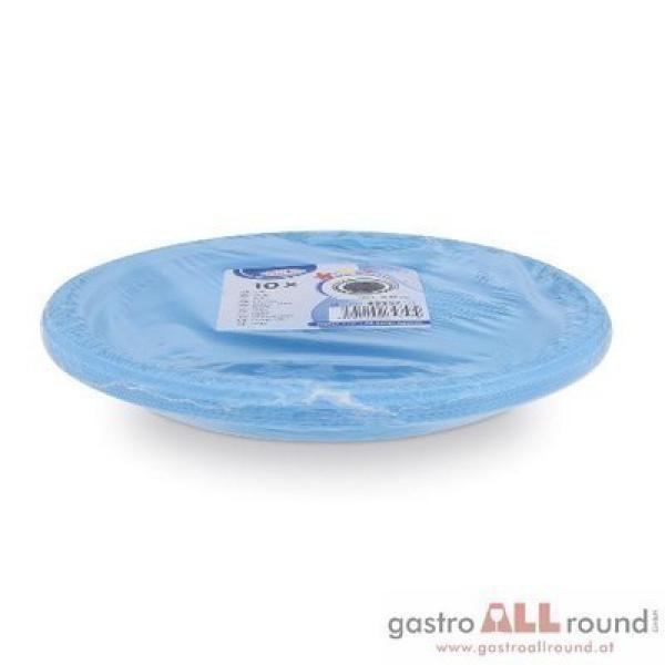 Teller hellblau (PS)  22 cm 