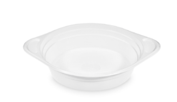 Suppenterrine (PP) mit Ohren wei&szlig; 350ml [100 St.]