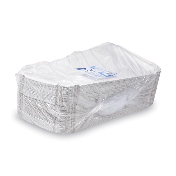 Pappteller (PAP-Recy) weiß 19 x 33,5 cm [125 St.]